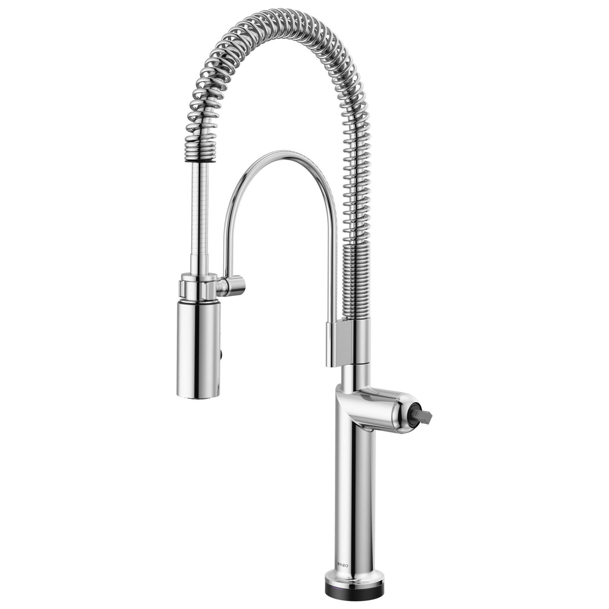 Brizo® 64375LF-PCLHP Odin® Semi-Professional Kitchen Faucet, 1.8 gpm Flow Rate, Polished Chrome, 1 Faucet Holes, Import, Commercial