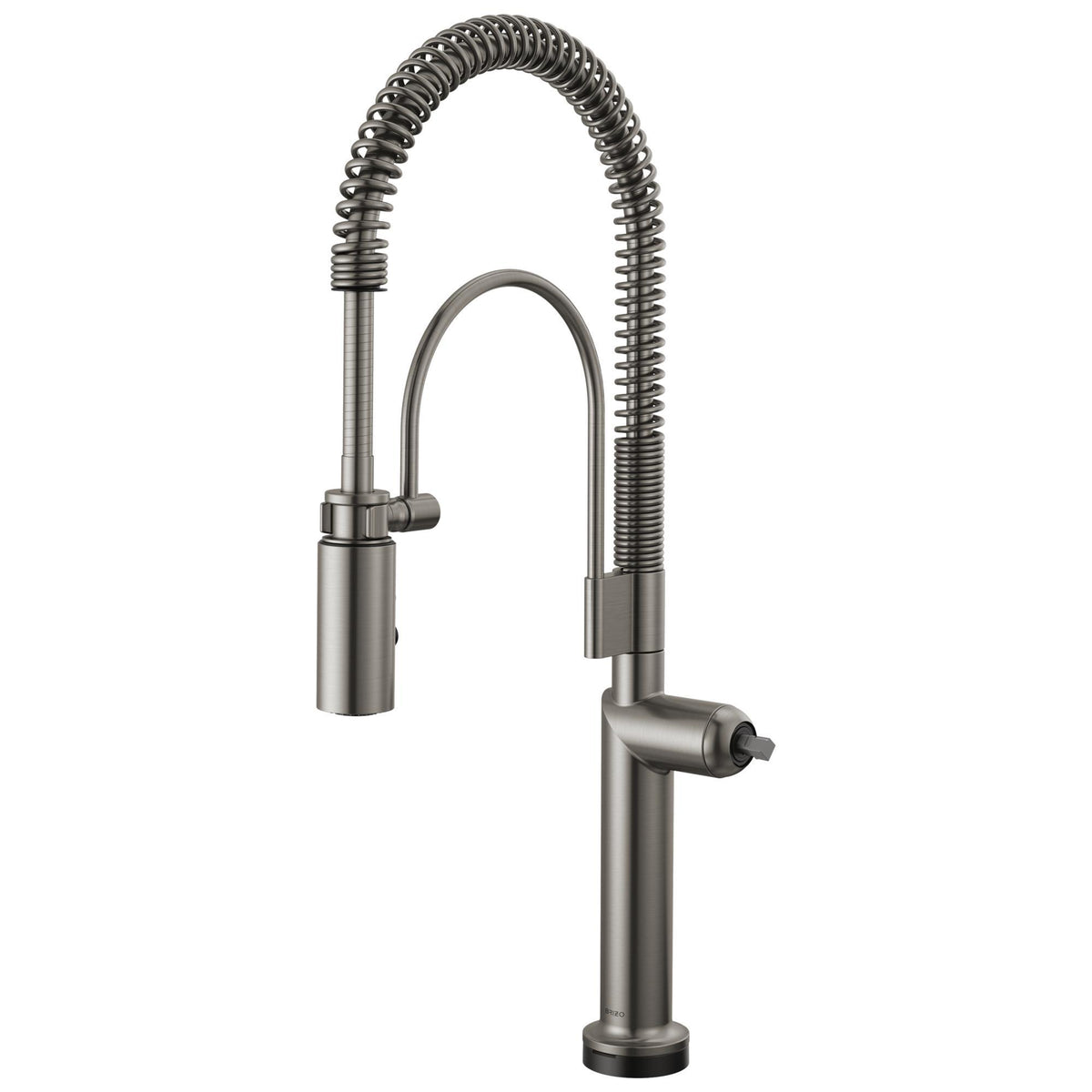 Brizo® 64375LF-SLLHP Odin® Semi-Professional Kitchen Faucet, 1.8 gpm Flow Rate, Luxe Steel, 1 Faucet Holes, Import, Commercial