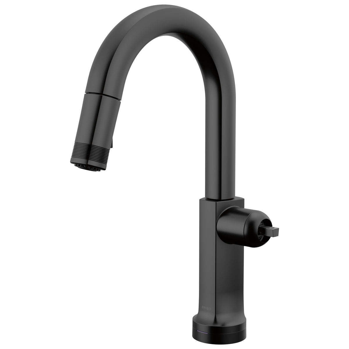 Kintsu - Pull-Down Faucet with Arc Spout - Matte Black