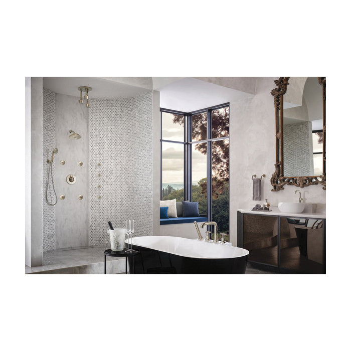Brizo® Commercial, 5-9/16 in H Spout, 1 Handles, 1 Faucet Holes, Function: Traditional, Litze™, 1.2 gpm
