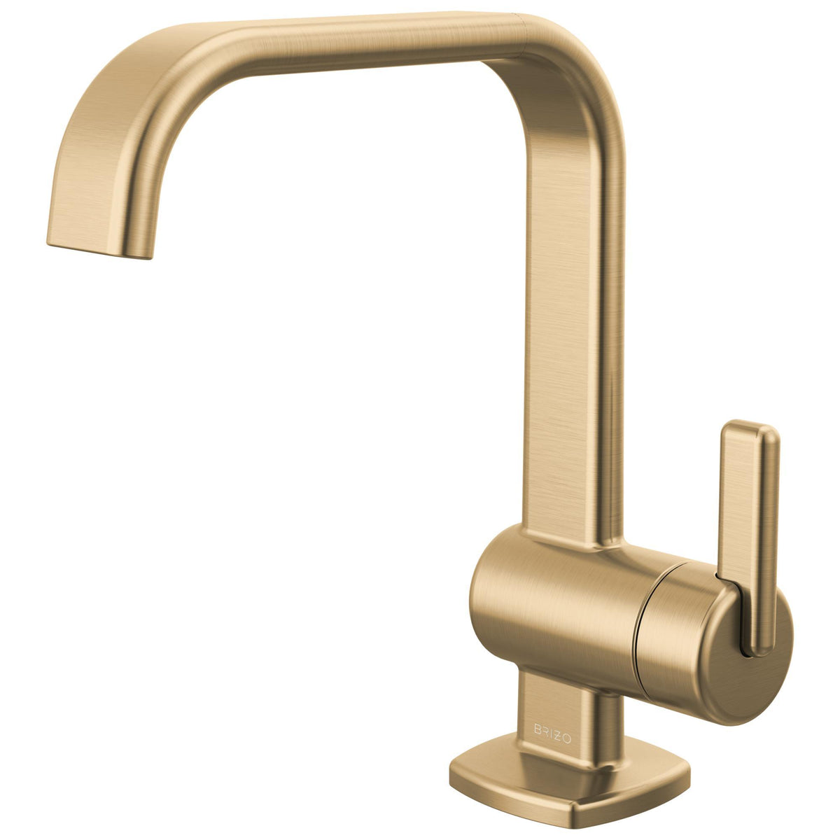 Allaria - Single Handle Bathroom Faucet - Luxe Gold - Brass