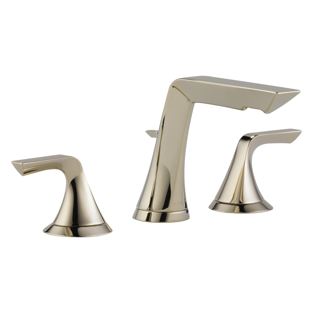 Brizo® Commercial, 1.2 gpm Flow Rate, 4-9/16 in H Spout, 6 to 16 in Center, 2 Handles, Pop-Up Drain, Import,otria™