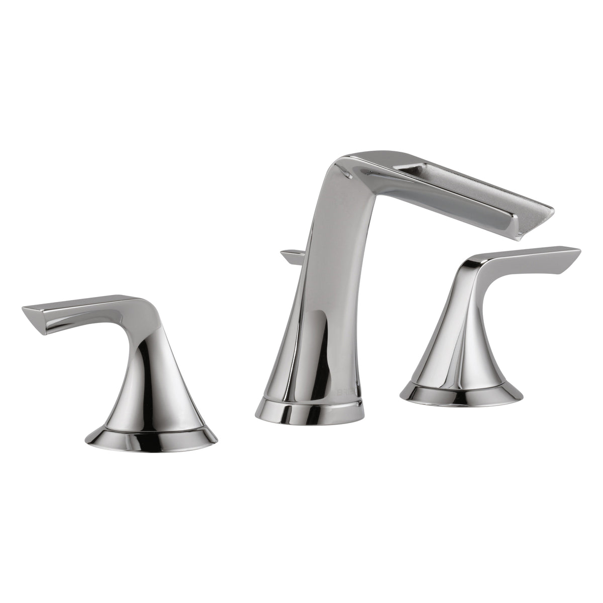 Brizo® Commercial, 1.2 gpm Flow Rate, 3-15/16 in H Spout, 6 to 16 in Center, 2 Handles, Pop-Up Drain, Import,otria™