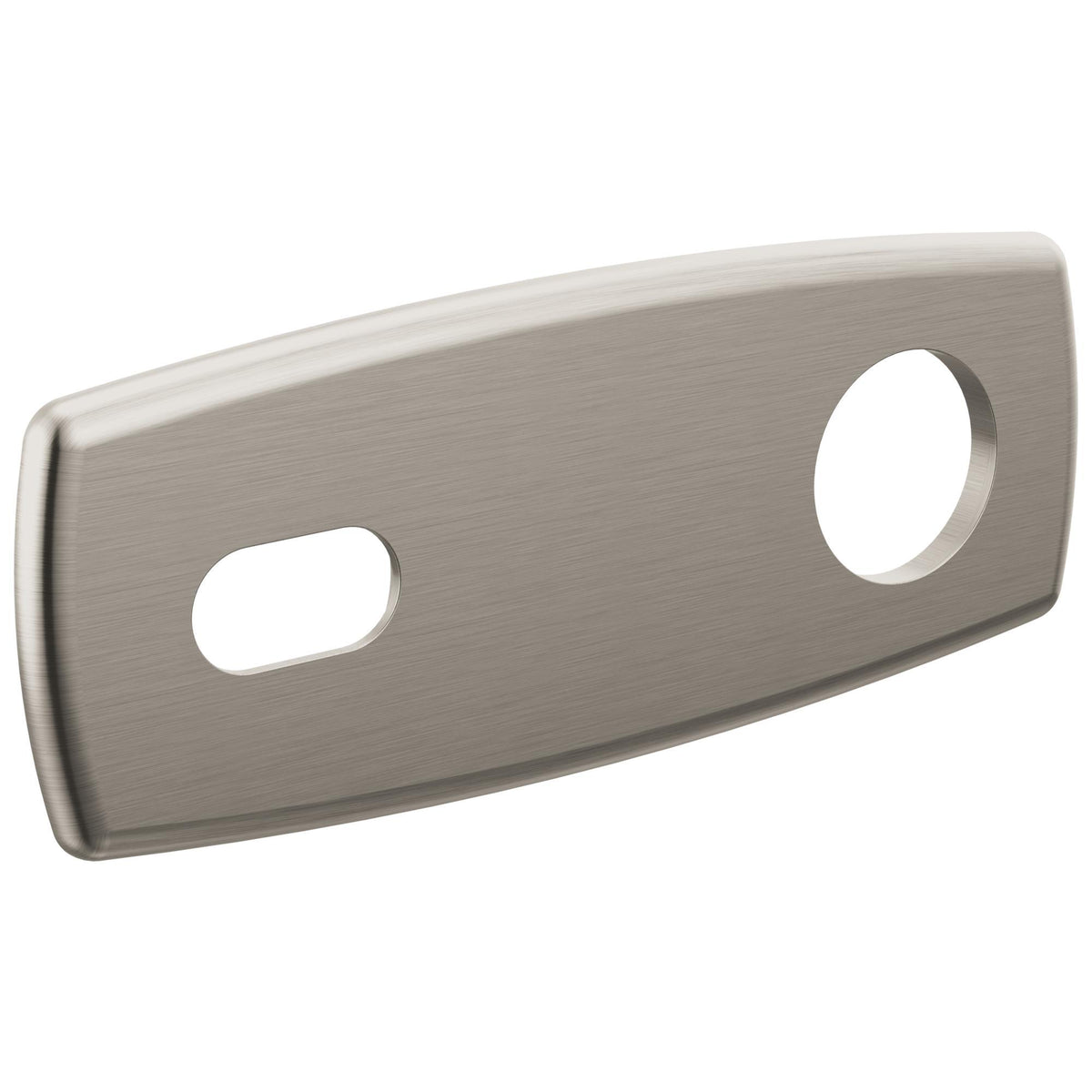 Allaria - Optional Wall Plate Bathroom - Luxe Nickel