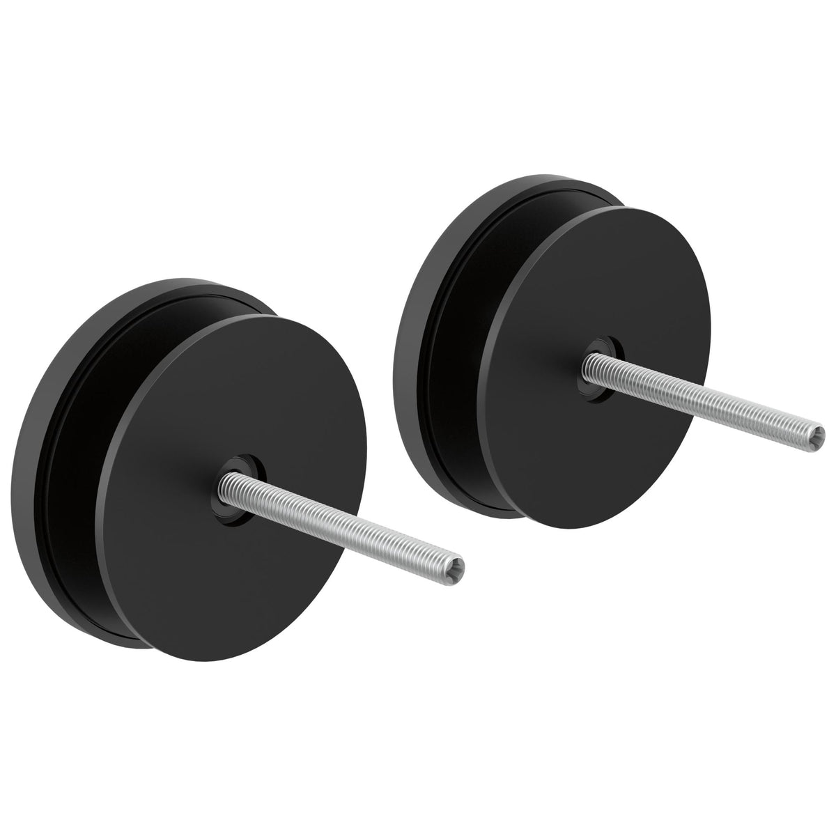 Kintsu - Towel Bar Glass Panel Installation Kit - Zinc