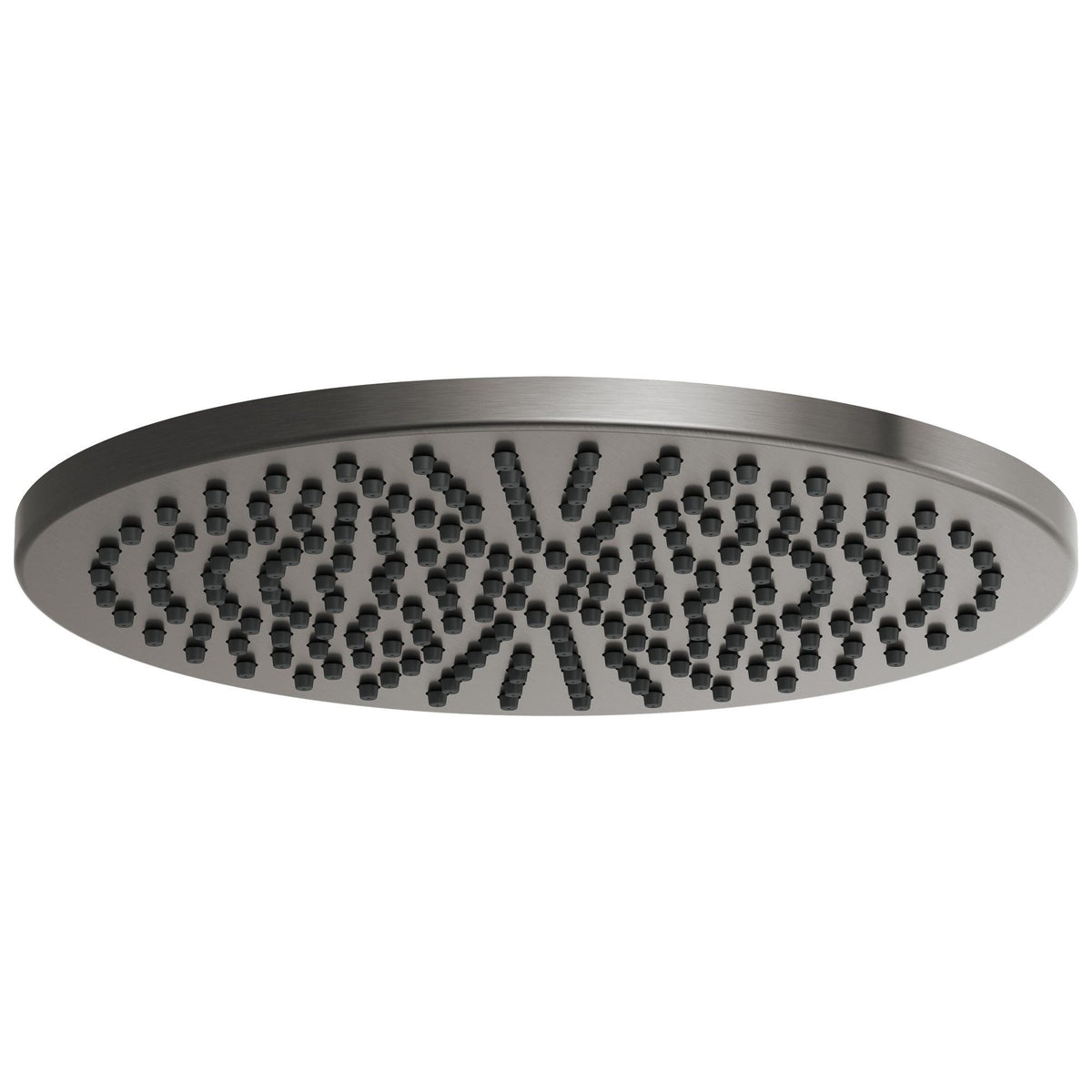 Brizo® 81392 Raincan Shower Head, Brizo® Raincan Shower Head, 2.5 gpm Flow Rate, 1 Spray, 2.38 in L x 11.81 in W x 11.81 in H Head, Import