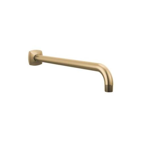 Allaria - Shower Arm & Flange - 13" L Arm - Solid Brass