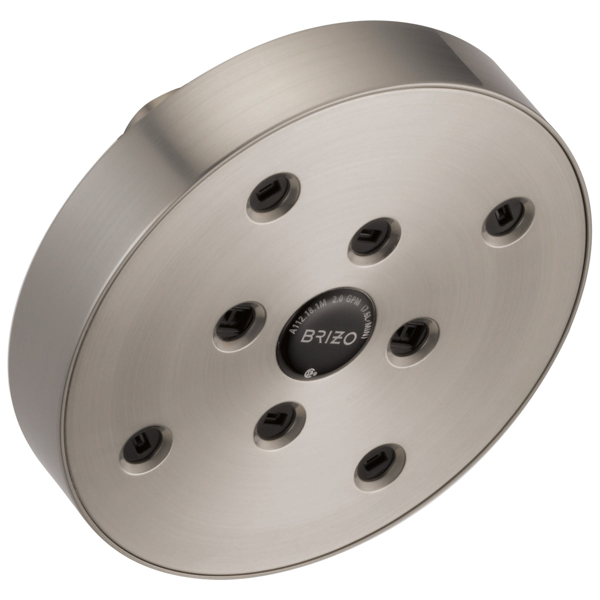 Odin - Raincan Shower Head - Luxe Nickel - Wall Mount