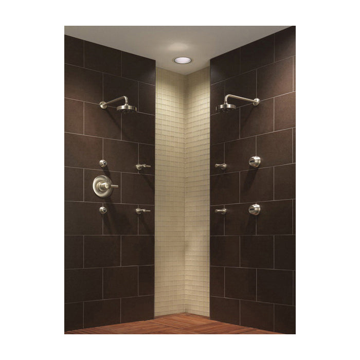 Charlotte - Raincan Shower Head - Brushed Nickel - 2 GPM
