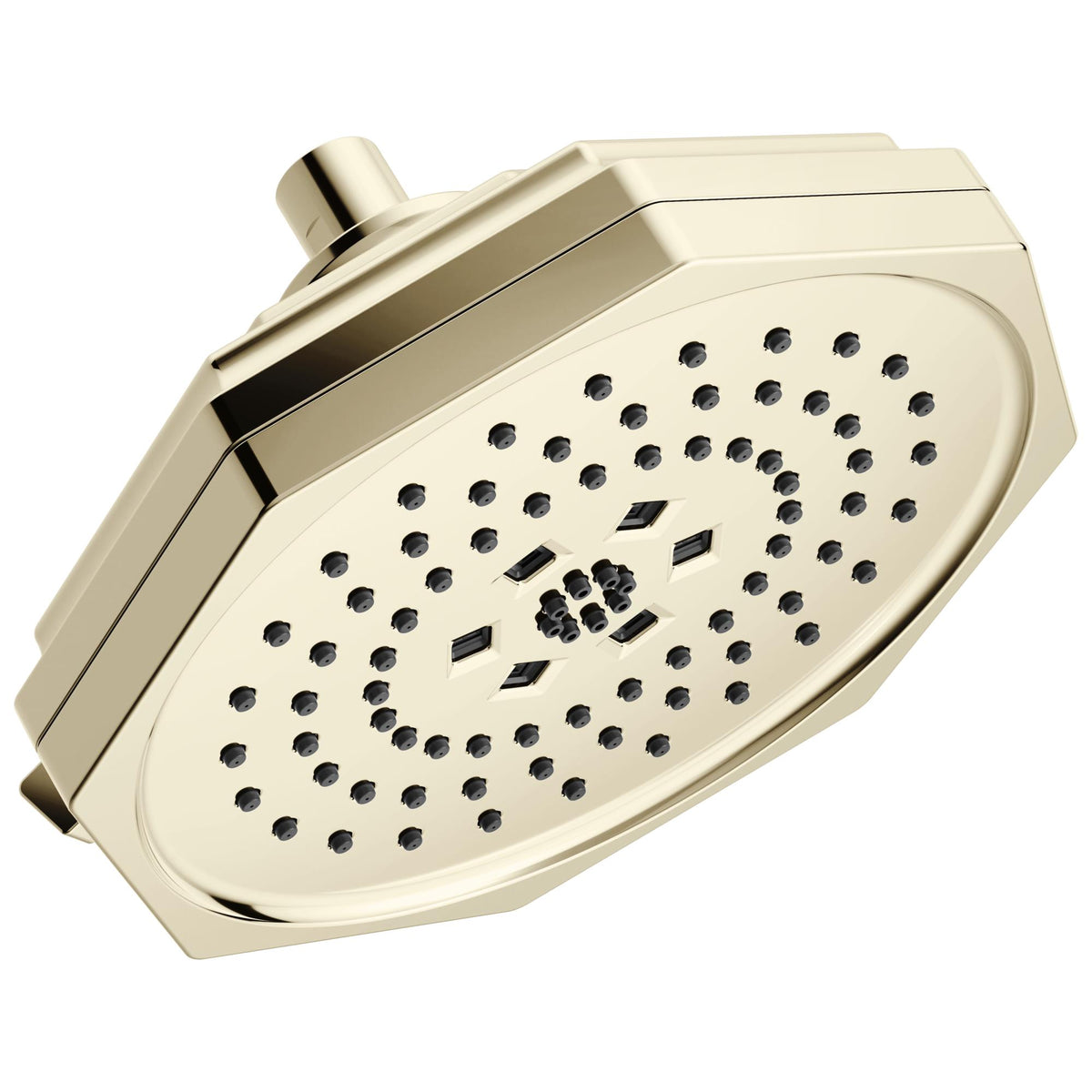 Brizo® 87465-PN Beauclere™ Shower Head, 1.5 gpm Max Flow, Wall Mount, Import