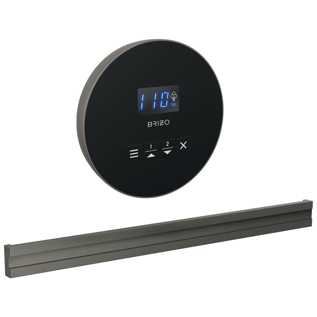 Bilateral Steam Shower Control - 8CB-250R-SL-L