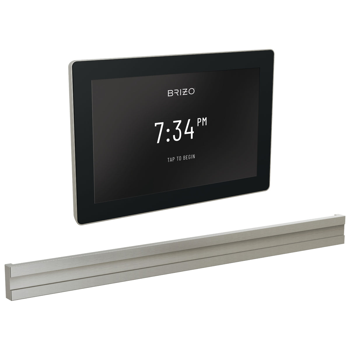 Bilateral Steam Shower Control - Lumicoat Luxe Nickel