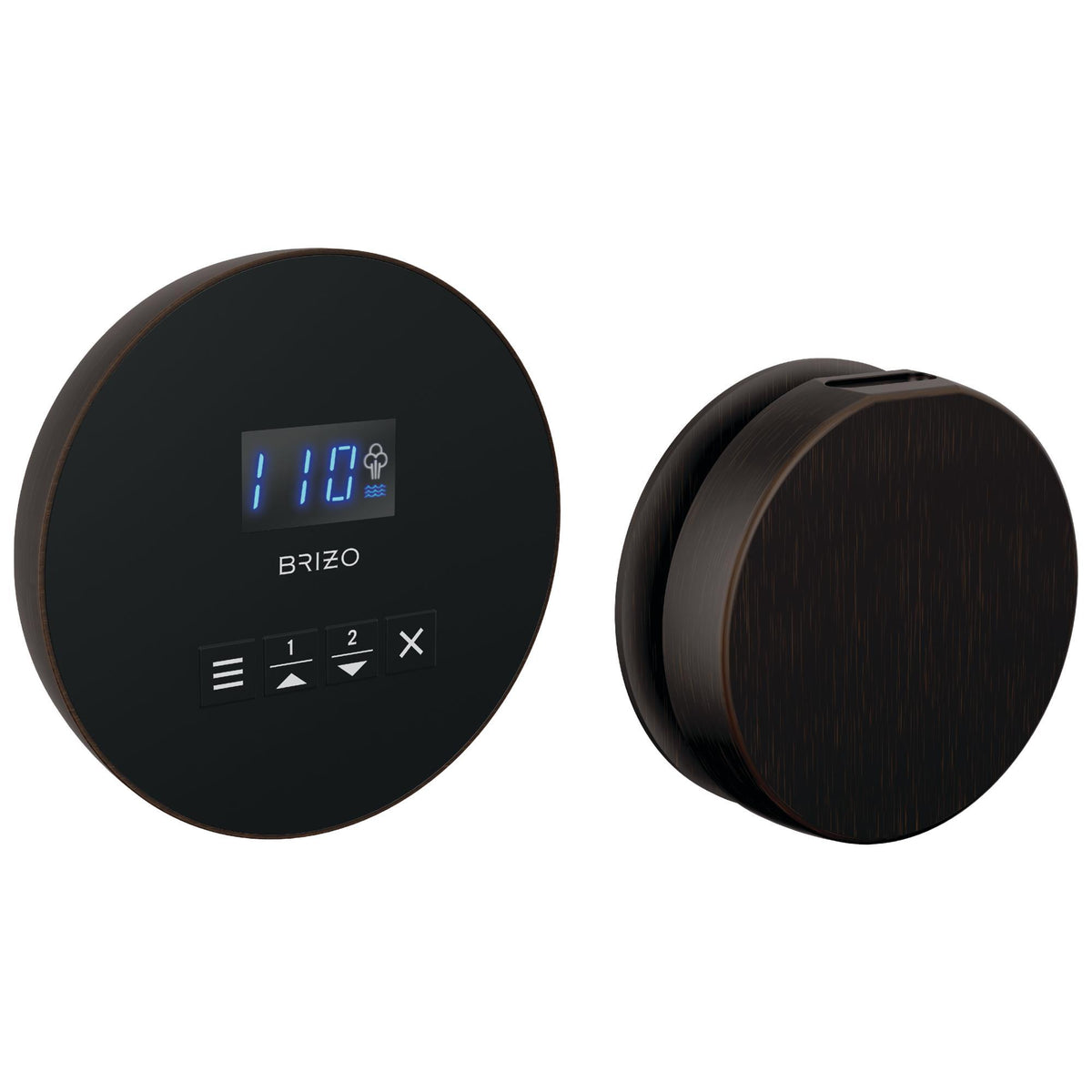 Round Steam Shower Control - 8CH-250R-RB