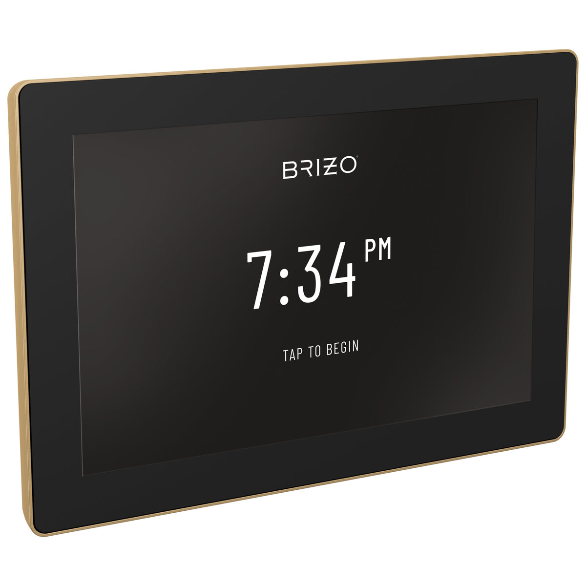 Brizo® 8CN-600S-GL-L Digital Interface Steam Shower Control, Digital Display, Lumicoat Luxe Gold