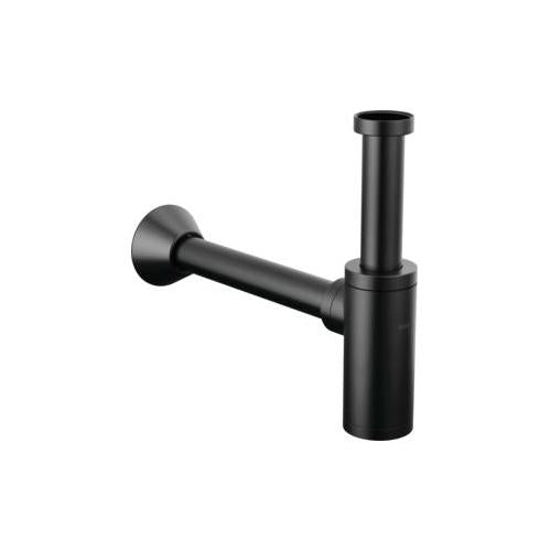 Bottle Trap with Flange - Brass - Matte