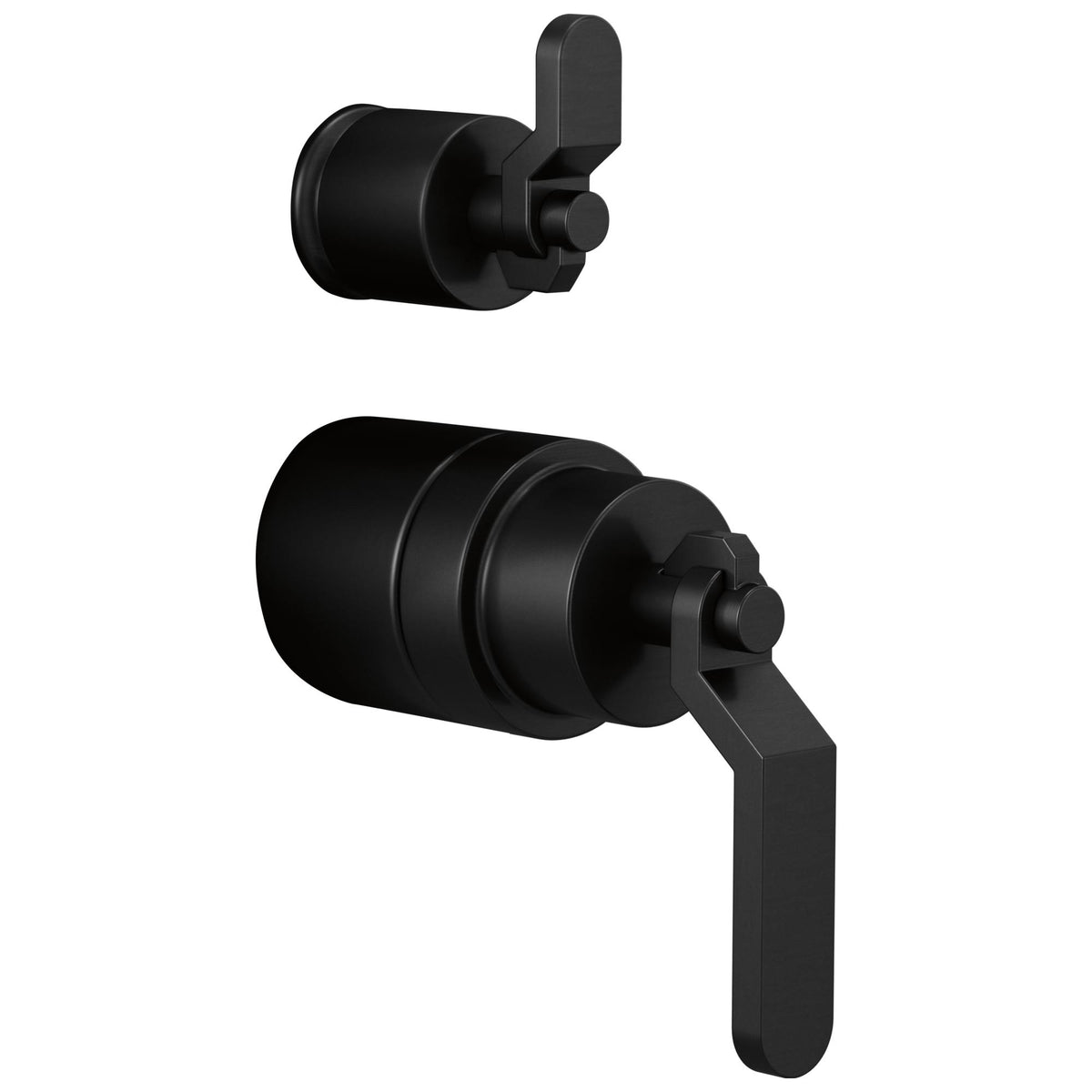 Litze - Two Trim Handle Kit - Matte Black - Zinc