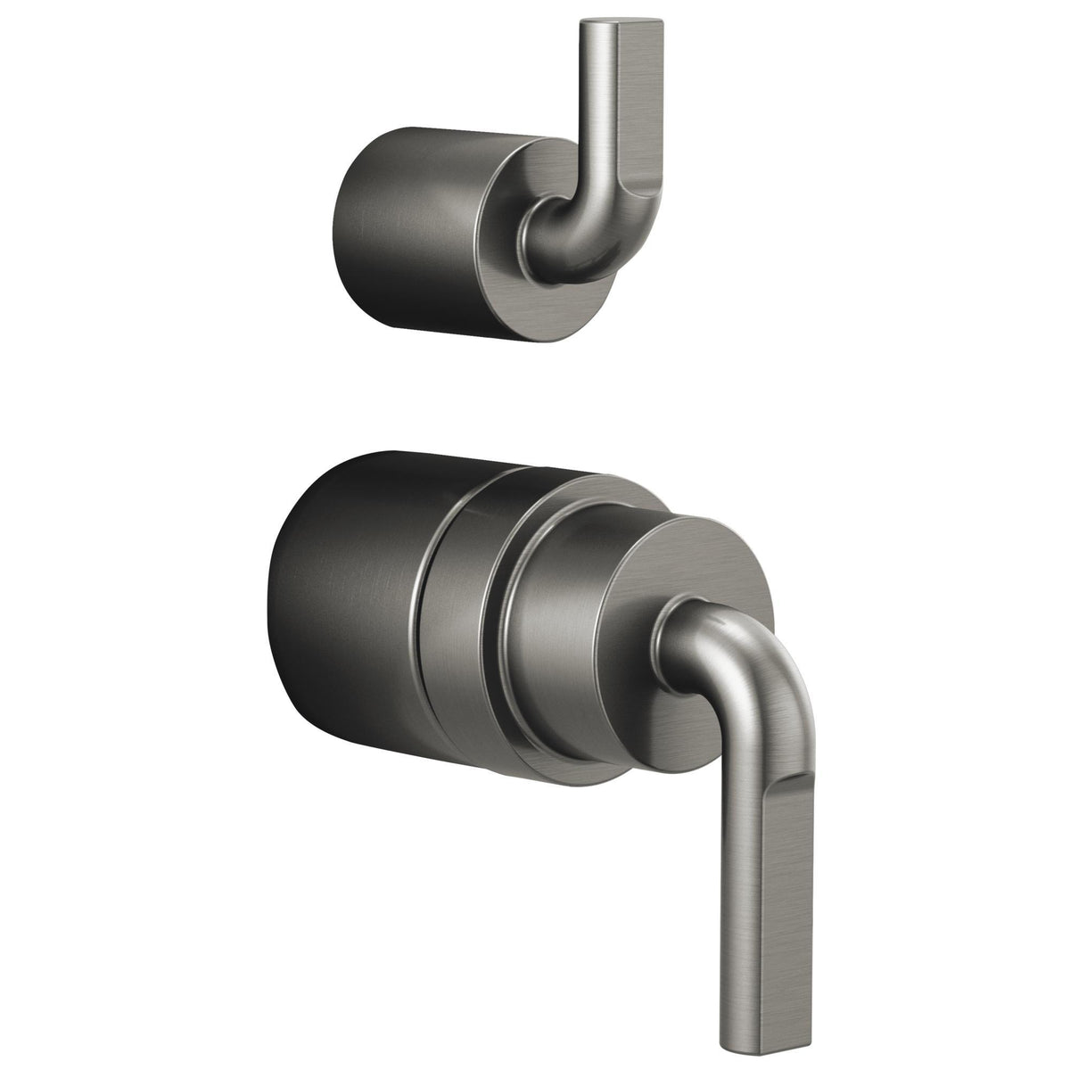 Litze - Two Notch Lever Handle Kit - Brass - Luxe Steel