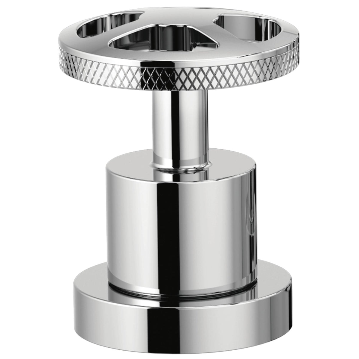Litze - Two Wheel Handle Kit - 3-7/16" H - Brass
