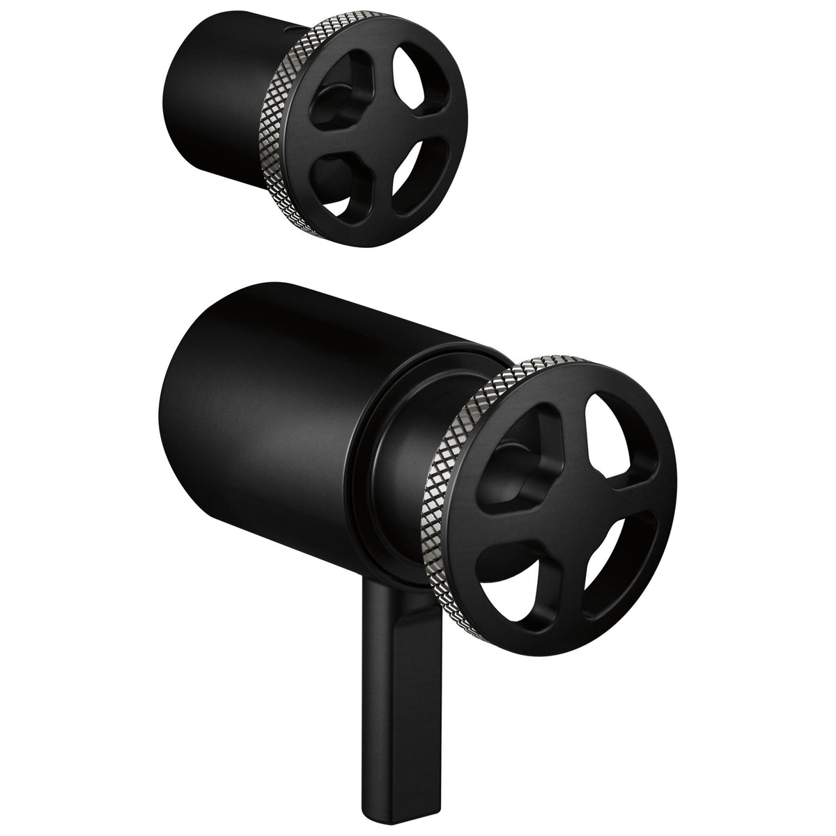 Litze - Thermostatic Valve - Zinc - Matte Black/Luxe Steel