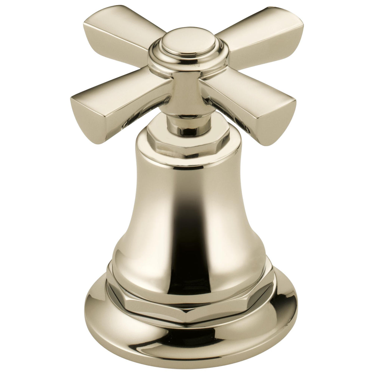 Rook - Bathroom Cross Handle Kit - Polished Nickel