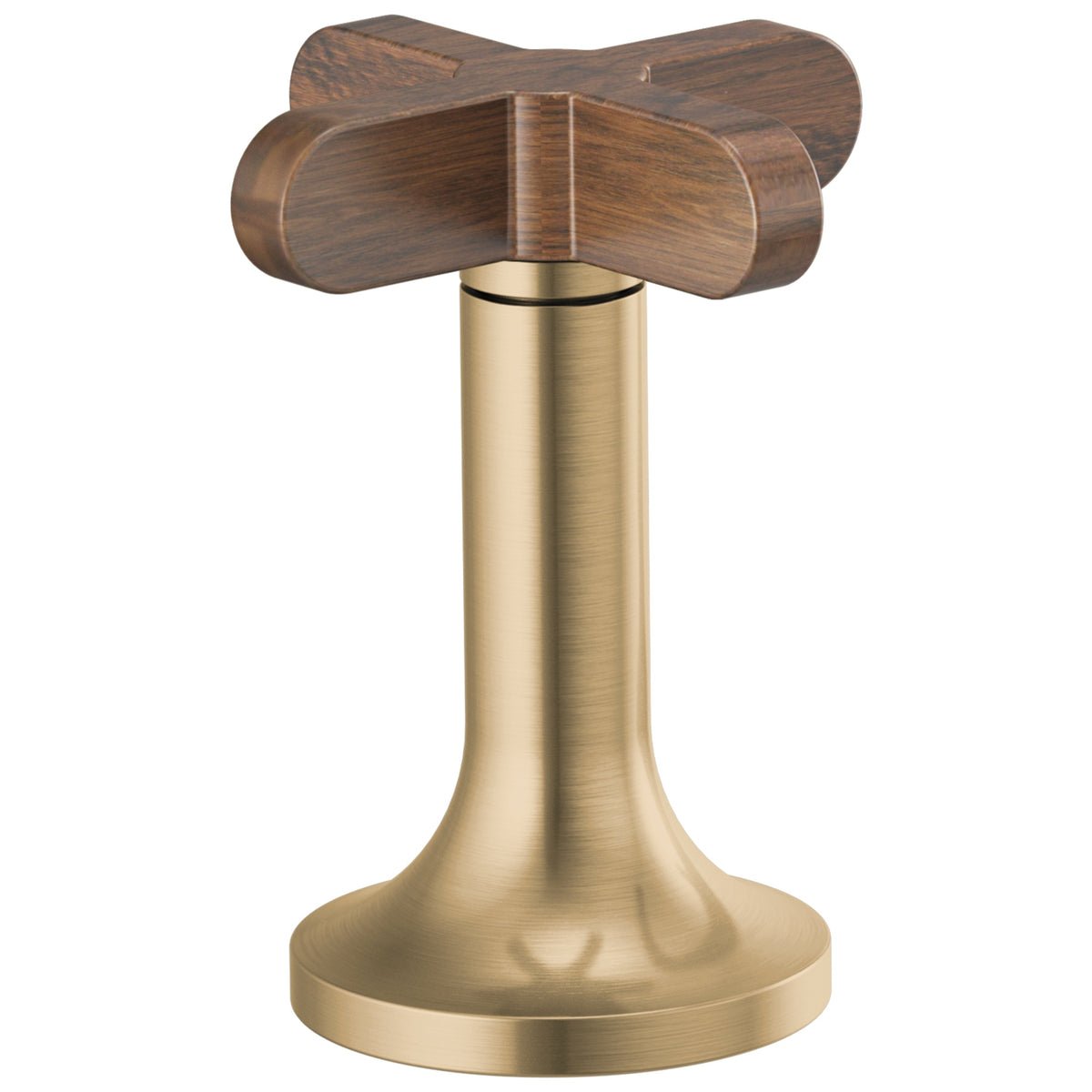 Brizo® HX5375-GLWD Odin® Two High Cross Handle, For Use With Odin® Models 65375LF-LHP/65375LF-LHP-ECO Widespread Lavatory Faucets, Zinc, Luxe Gold, Import