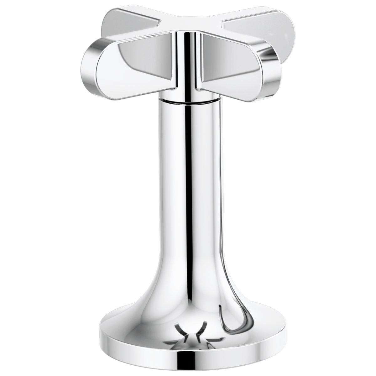 Brizo® HX5375-PC Odin® Two High Cross Handle, For Use With Odin® Models 65375LF-LHP/65375LF-LHP-ECO Widespread Lavatory Faucets, Zinc, Polished Chrome, Import