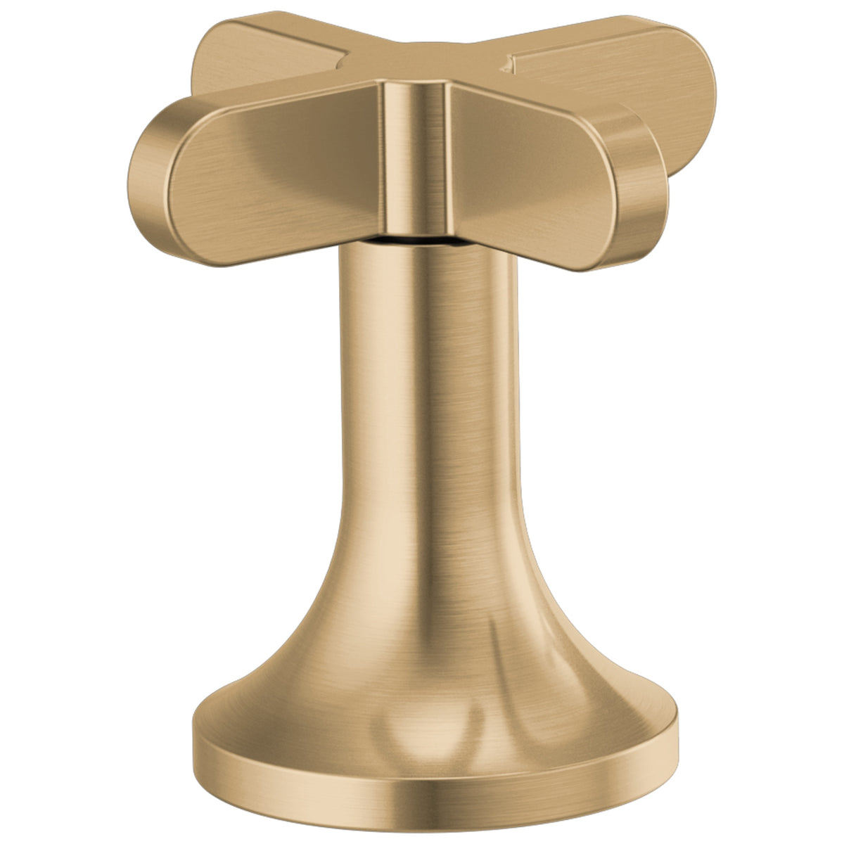 Brizo® HX675-GL Odin® Two Cross Handle, For Use With Odin® Models T67375-LHP/T67475-LHP Roman Tub Faucets, Zinc, Luxe Gold, Import