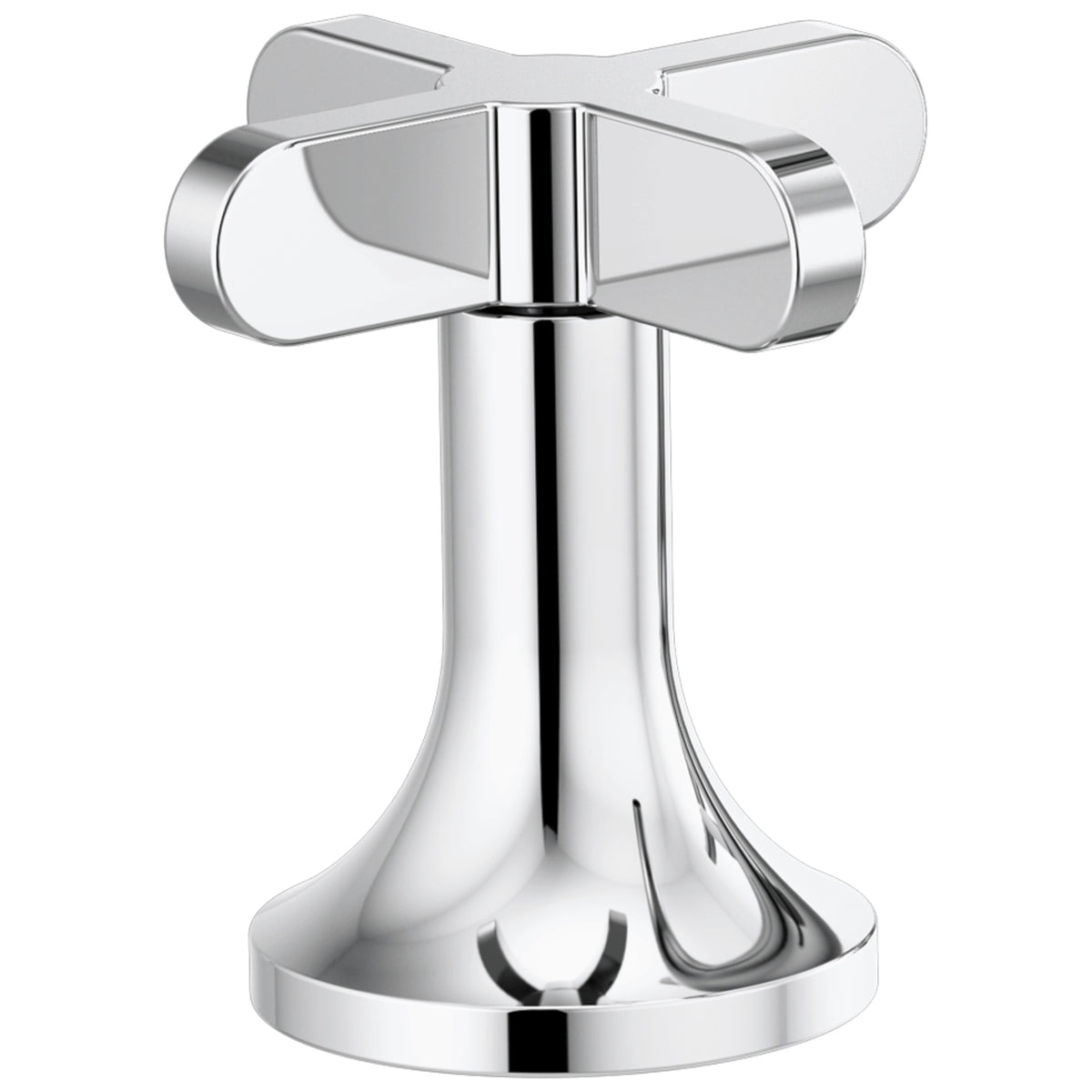 Odin - Two Cross Handle - Polished Chrome - 4-1/8" H