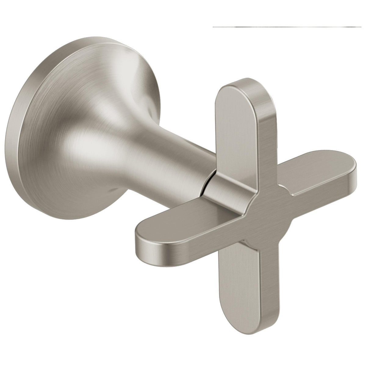 Odin - Two Cross Handle Kit - Brushed Nickel - Zinc