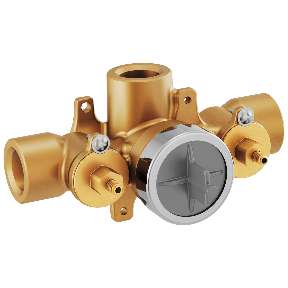 Brizo® R35000-WS Sensori Thermostatic Shower Rough With Stops, Forged Brass Body, Import