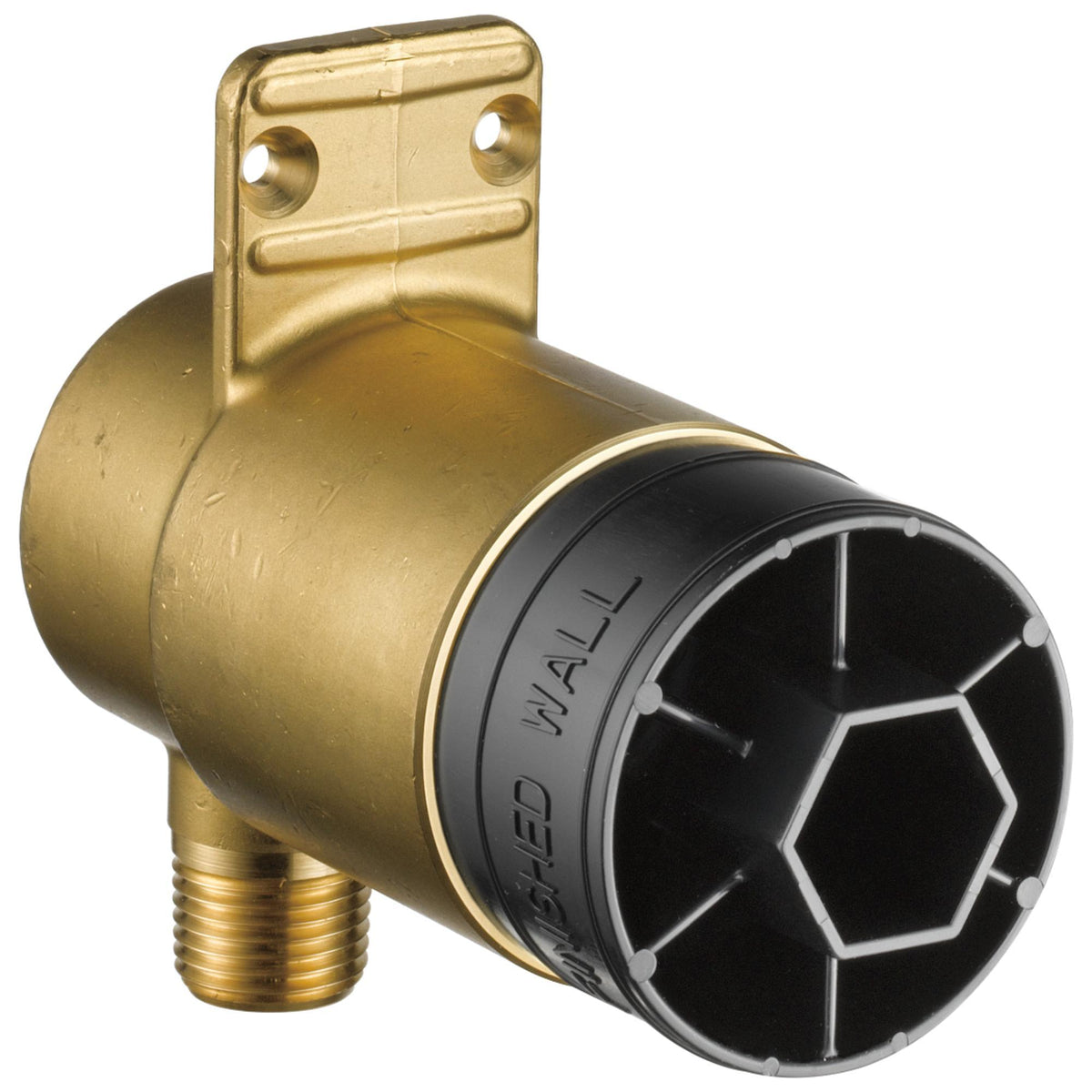 Brizo® HydraChoice™ R84100 Rough-In Valve, 1/2 in IPS Inlet x 1/2 in IPS Outlet, Forged Brass Body, Import