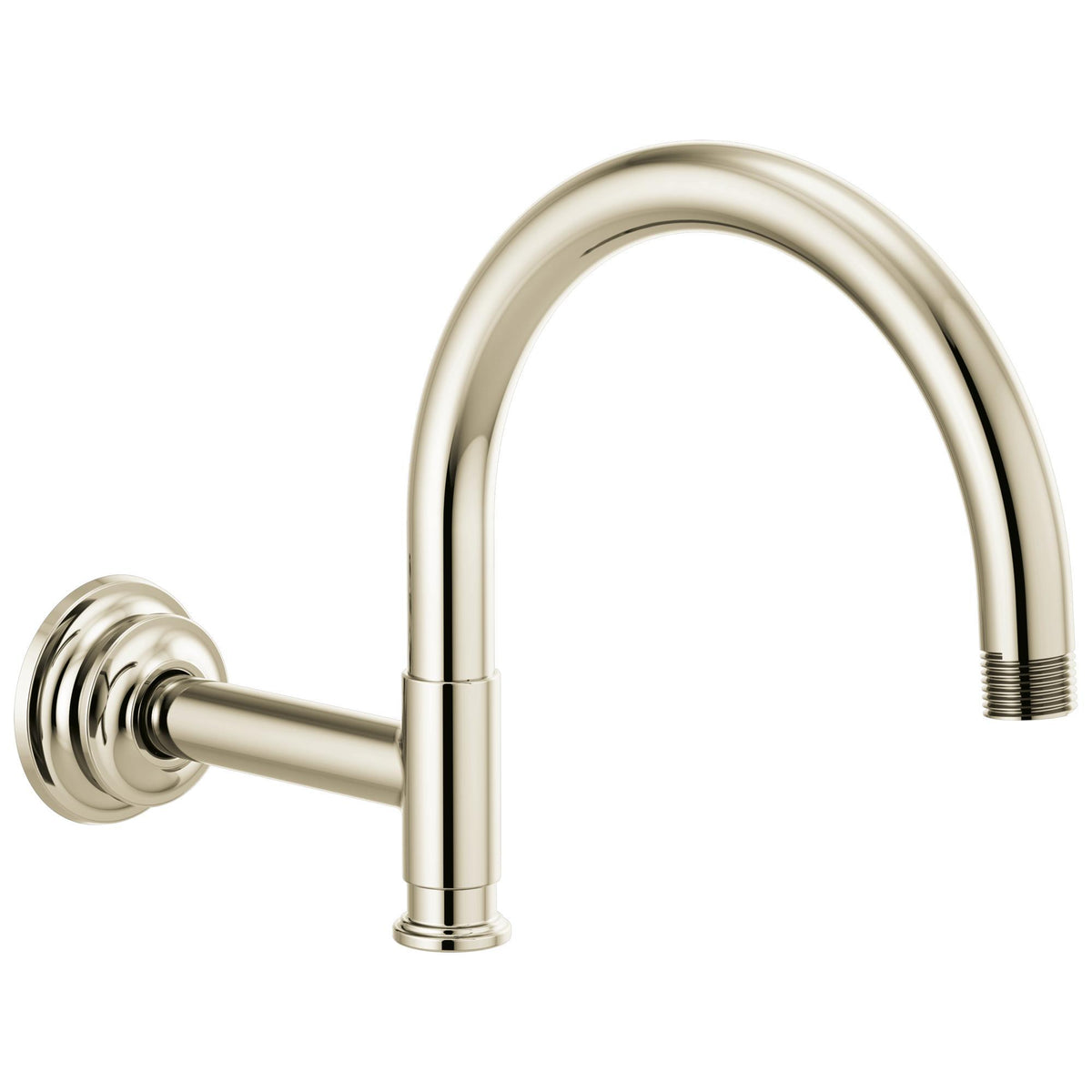 Invari - Faucet Shower Arm and Flange - 1/2" NPT Thread