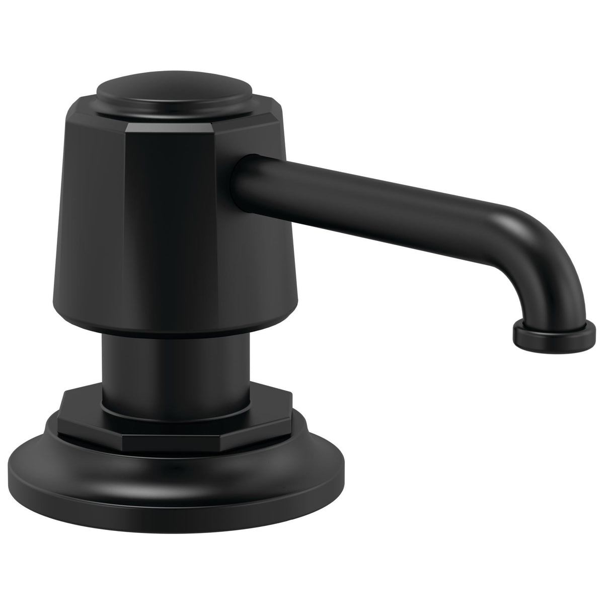 Soap Dispenser - Matte Black - 2.63" OAL