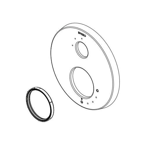 Brizo® RP100645GL Escutcheon Assembly, For Use With Odin® T75P575 Pressure Balance Valve With 3-Function Diverter Trim, Luxe Gold, Import