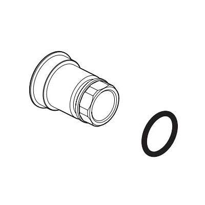 Brizo® RP100660 Siderna® Diverter Nut and O-Ring, For Use With Siderna® T75P580/T75P680 Pressure Balance Valve with Integrated 3-Function Diverter Trim