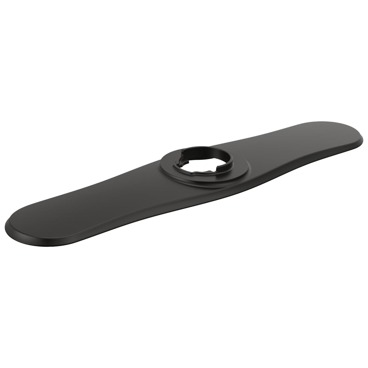 Brizo® RP101659BL The Tulham™ Kitchen Collection by Brizo® Traditional Escutcheon, 2.56 in L x 11.63 in W x 0.5 in H, Matte Black, Import