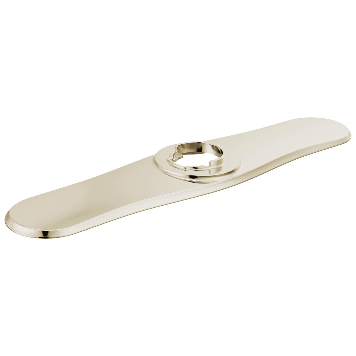 Brizo® RP101659PN The Tulham™ Kitchen Collection by Brizo® Traditional Escutcheon, 2.56 in L x 11.63 in W x 0.5 in H, Polished Nickel, Import
