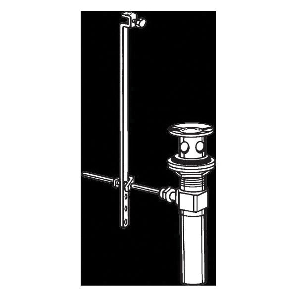 Brizo® RP28653GL Complete Pop-Up Assembly, Luxe Gold, Full Metal Drain