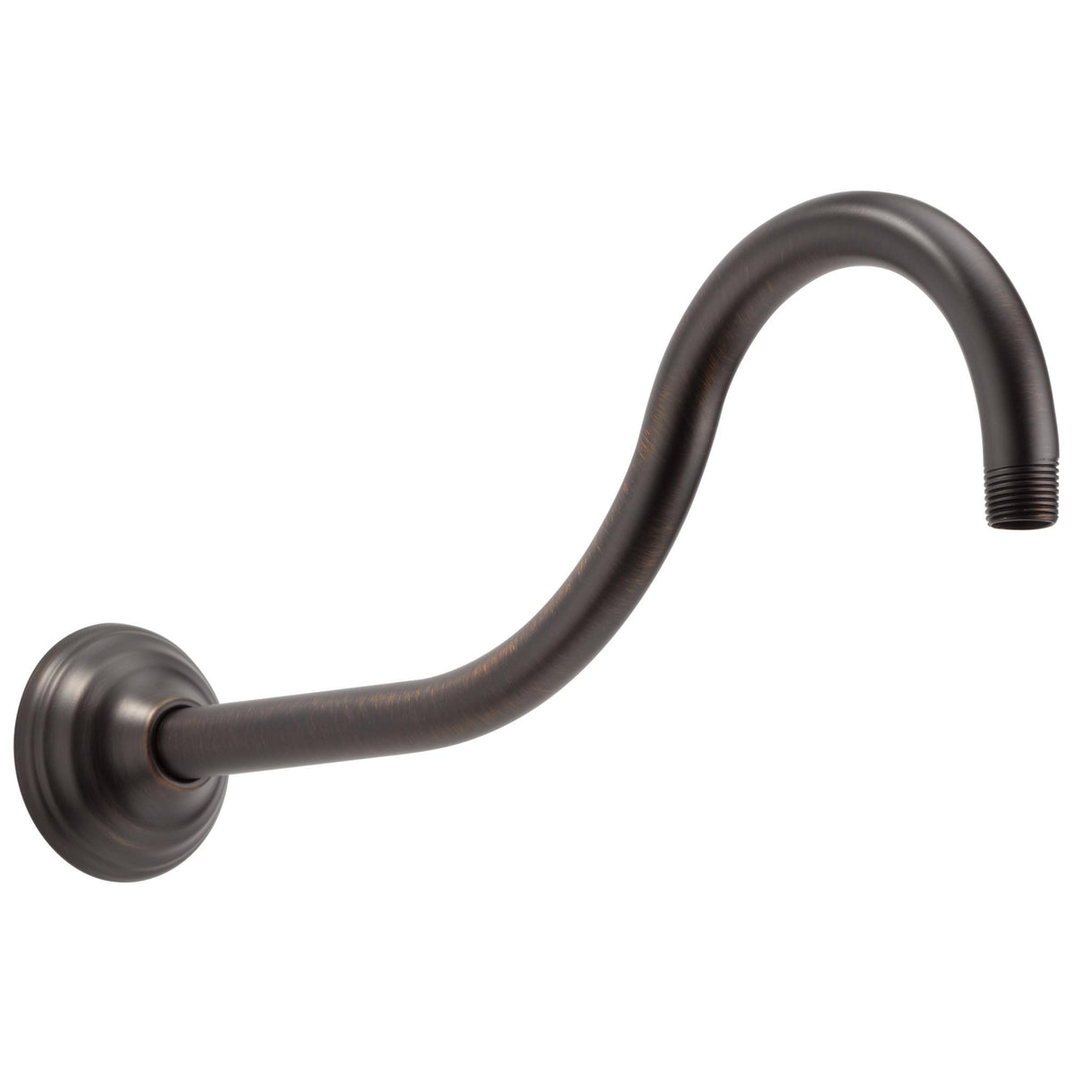 Brizo® RP54168RB Traditional Shower Arm and Flange, 16 in, 1/2 in NPT, Import