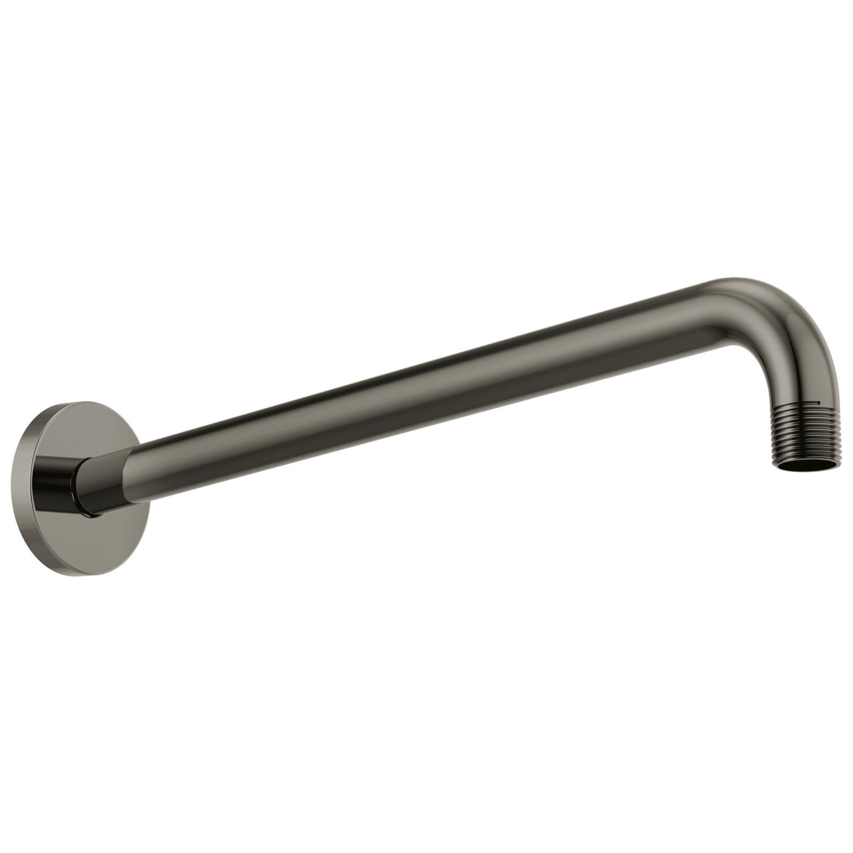 Brizo® RP71648BNX Essential Wall Mount Shower Arm and Flange, 1/2 inch NPT Shower Arm Reach/15-1/2 inch Shower Arm Reach, Import