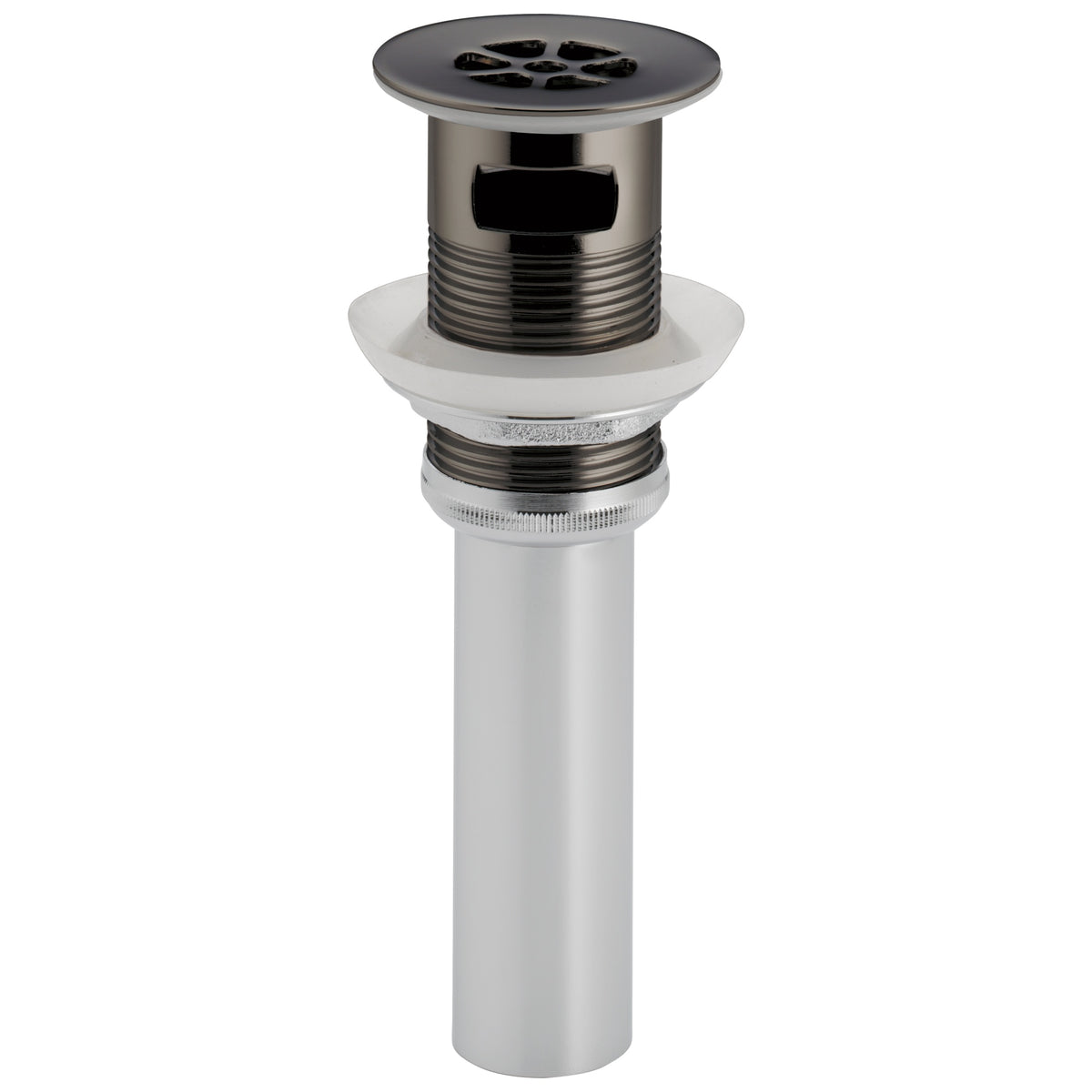 Brizo® RP72412BNX Grid Strainer Lavatory Drain, 1-5/8 in Nominal, Brilliance® Black Onyx