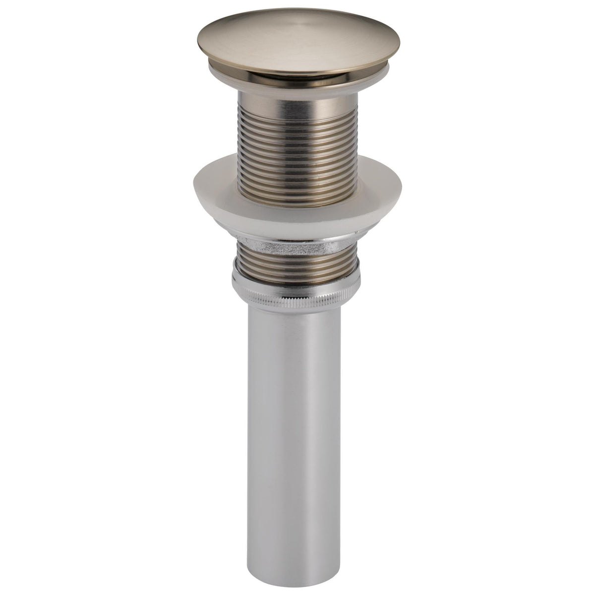 Pushbutton Activated Pop-Up Drain Assembly - 6-13/16" H