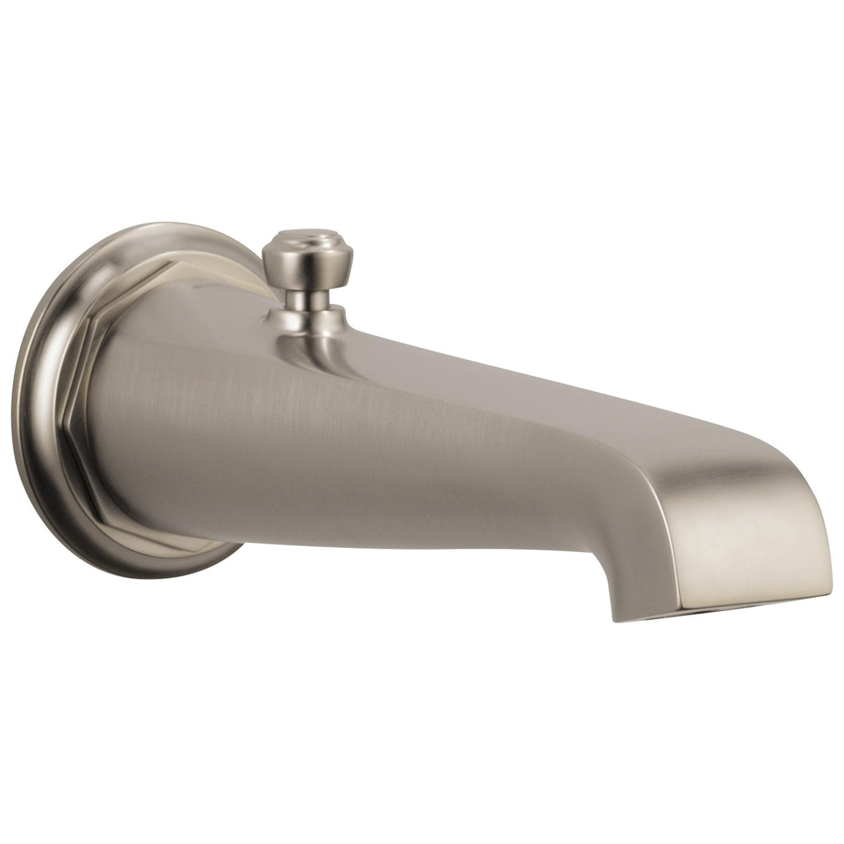 Brizo® RP78581NK Rook Pull-up Diverter Tub Spout, Brass, Brilliance® Luxe Nickel