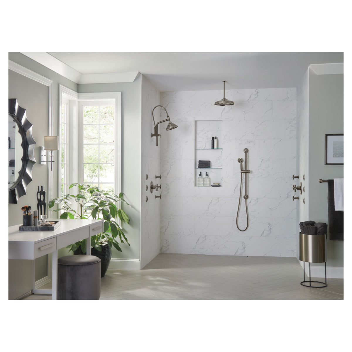 Essential - Raincan Shower Head - Solid - Baliza