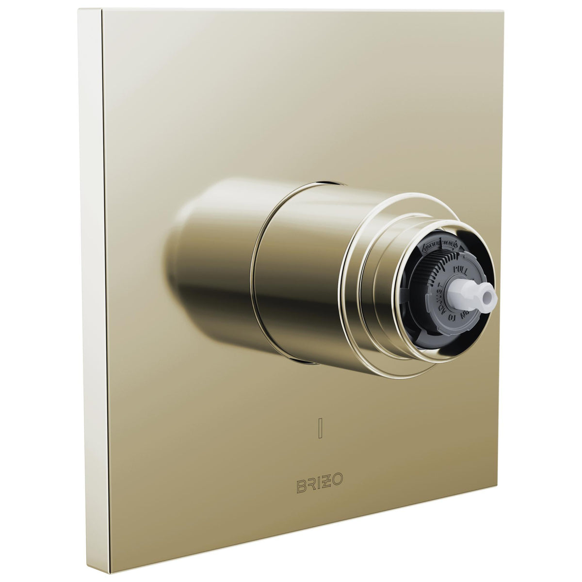 60 Series Square Valve Trim Only, Polished Nickel