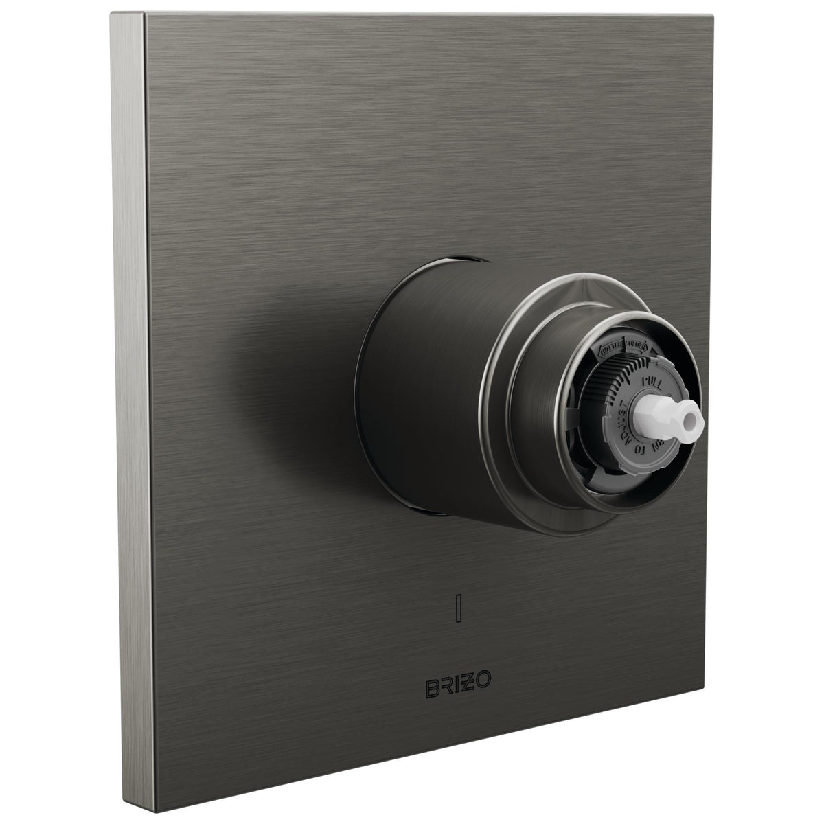 60 Series Square Valve Trim Only, Luxe Steel
