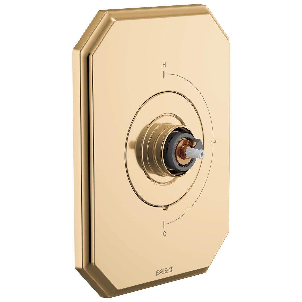 Beauclere - Shower Thermostatic Trim - Polished Gold - Brass