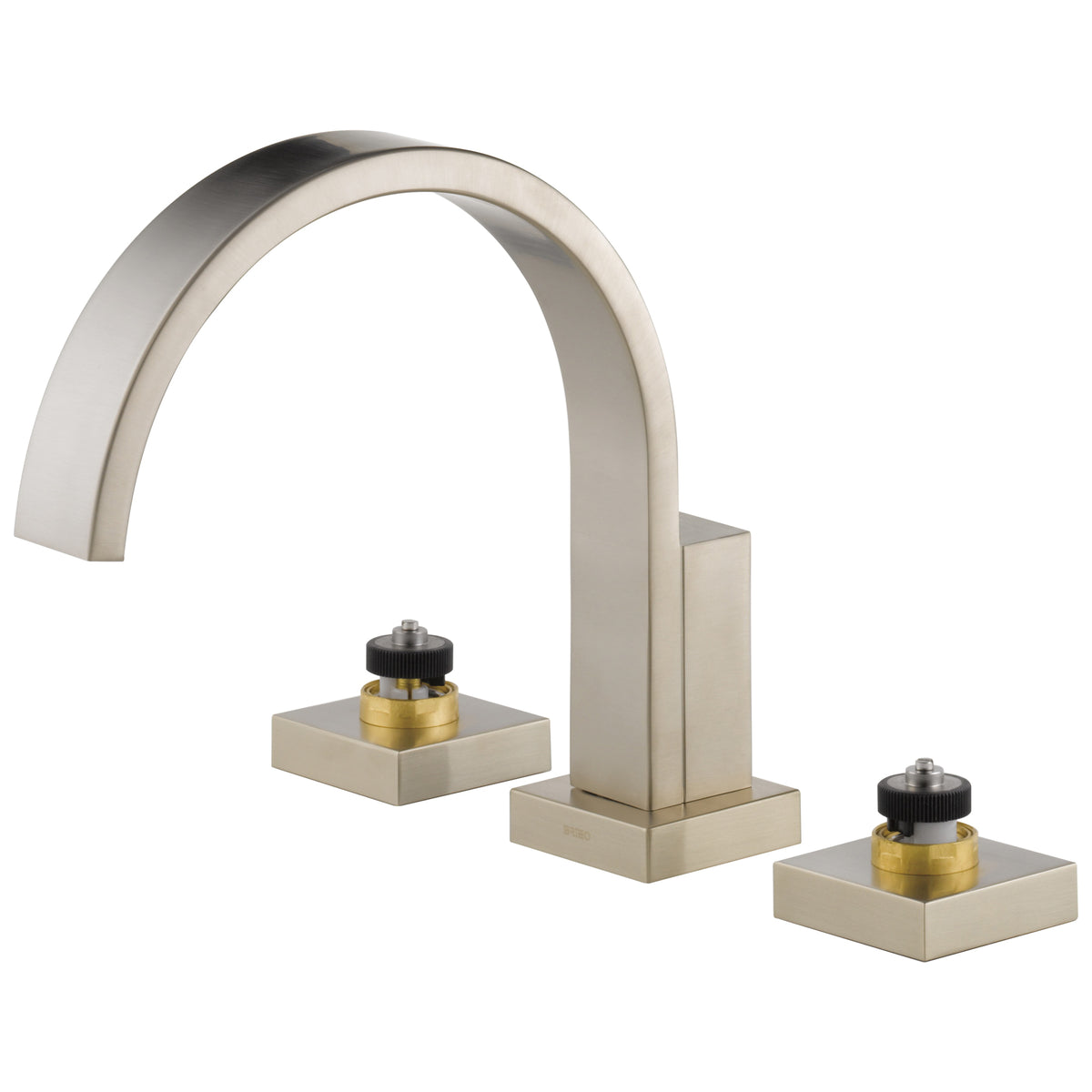 Brizo® Roman Tub Trim, Siderna®, Commercial, 18 gpm Flow Rate, 10 to 16 in Center, 2 Handles, Function: Traditional, Import