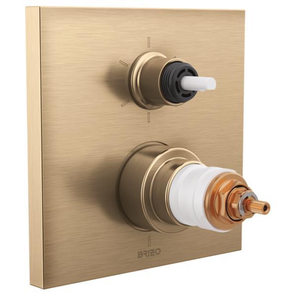 Brizo® T75622-GLLHP T75622 6-Function Valve, Luxe Gold