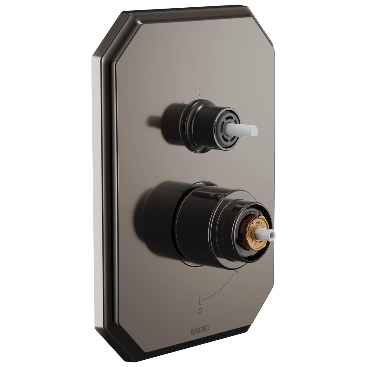 Beauclere - Shower Pressure Balanced Trim - Brass